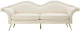 Lips Velvet Sofa - Stunning Contemporary Design with Elegant Gold Legs for Luxurious Living Room Style