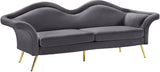 Lips Velvet Sofa - Stunning Contemporary Design with Elegant Gold Legs for Luxurious Living Room Style