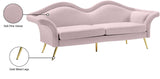 Lips Velvet Sofa - Stunning Contemporary Design with Elegant Gold Legs for Luxurious Living Room Style