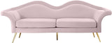 Lips Velvet Sofa - Stunning Contemporary Design with Elegant Gold Legs for Luxurious Living Room Style