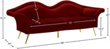 Lips Velvet Sofa - Stunning Contemporary Design with Elegant Gold Legs for Luxurious Living Room Style
