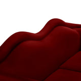 Lips Velvet Sofa - Stunning Contemporary Design with Elegant Gold Legs for Luxurious Living Room Style