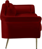Lips Velvet Sofa - Stunning Contemporary Design with Elegant Gold Legs for Luxurious Living Room Style
