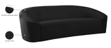 Riley Velvet Sofa - Modern Comfort with Sleek Design, Perfect for Living Rooms and Cozy Spaces