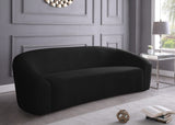 Riley Velvet Sofa - Modern Comfort with Sleek Design, Perfect for Living Rooms and Cozy Spaces