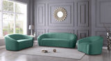 Riley Velvet Sofa - Modern Comfort with Sleek Design, Perfect for Living Rooms and Cozy Spaces