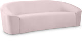 Riley Velvet Sofa - Modern Comfort with Sleek Design, Perfect for Living Rooms and Cozy Spaces