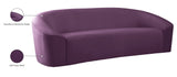 Riley Velvet Sofa - Modern Comfort with Sleek Design, Perfect for Living Rooms and Cozy Spaces