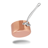 Mauviel M'Heritage M'150 S Copper Sauce Pan With Curved Lid And Cast Stainless Steel