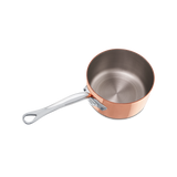 Mauviel M'Heritage M'150 S Copper Sauce Pan With Curved Lid And Cast Stainless Steel