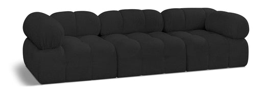 Ames Boucle Fabric Modular Sofa - Elevate Your Living Space with Modern Sophistication and Style