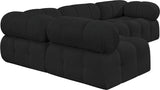 Ames Boucle Fabric Sectional Sofa - Modern Modular Design for Stylish Living Room Transformations