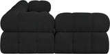Ames Boucle Fabric Sectional Sofa - Modern Modular Design for Stylish Living Room Transformations