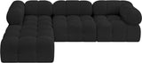 Ames Boucle Fabric Modular Sectional - Elevate Your Living Space with Modern Elegance & Versatility