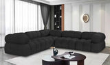 Ames Boucle Fabric Sectional - Modern, Stylish Modular Sofa to Elevate Your Living Space Elegance