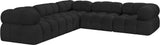 Ames Boucle Fabric Sectional - Modern, Stylish Modular Sofa to Elevate Your Living Space Elegance