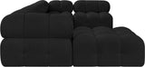 Ames Boucle Fabric Sectional - Modern Modular Elegance for Stylish Living Room Transformations