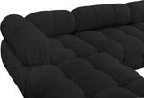 Ames Boucle Fabric Sectional - Modern Modular Design for Stylish Living Spaces and Endless Configurations