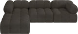 Ames Boucle Fabric Modular Sectional - Elevate Your Living Space with Modern Elegance & Versatility