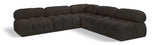 Ames Boucle Fabric Modular Sectional - Modern Elegance for Stylish Living Spaces and Endless Designs