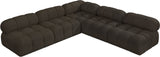 Ames Boucle Fabric Modular Sectional - Modern Elegance for Stylish Living Spaces and Endless Designs