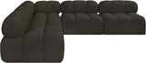 Ames Boucle Fabric Modular Sectional - Modern Elegance for Stylish Living Spaces and Endless Designs
