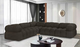 Ames Boucle Fabric Sectional - Modern, Stylish Modular Sofa to Elevate Your Living Space Elegance