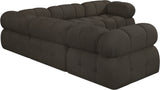Ames Boucle Fabric Sectional - Modern, Stylish Modular Sofa to Elevate Your Living Space Elegance