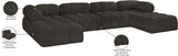 Ames Boucle Fabric Sectional - Modern Modular Design for Stylish Living Spaces and Endless Configurations