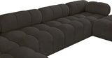 Ames Boucle Fabric Sectional - Modern Modular Design for Stylish Living Spaces and Endless Configurations