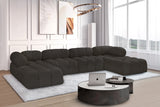 Ames Boucle Fabric Sectional - Modern Modular Design for Stylish Living Spaces and Endless Configurations
