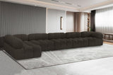 Ames Boucle Fabric Modular Sectional - Modern Sophistication for Your Stylish Living Space