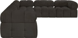 Ames Modular Sectional Sofa - Elevate Your Living Space with Elegant Boucle Fabric Design and Style