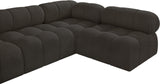 Ames Boucle Fabric Sectional - Modern Modular Design for Stylish Living Spaces and Endless Configurations