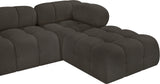 Ames Boucle Fabric Sectional - Modern Modular Design for Stylish Living Spaces and Endless Configurations