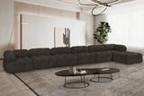 Ames Boucle Fabric Sectional - Modern Modular Design for Stylish Living Spaces and Endless Comfort