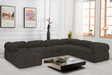 Ames Boucle Fabric Sectional Sofa - Modern Modular Design to Elevate Your Living Space Elegance