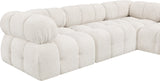 Ames Boucle Fabric Modular Sectional - Elevate Your Living Space with Modern Elegance & Versatility