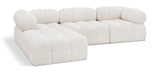 Ames Boucle Fabric Modular Sectional - Elevate Your Living Space with Modern Elegance & Versatility