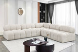 Ames Boucle Fabric Modular Sectional - Modern Elegance for Stylish Living Spaces and Endless Designs