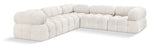 Ames Boucle Fabric Sectional - Modern, Stylish Modular Sofa to Elevate Your Living Space Elegance