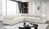 Ames Boucle Fabric Sectional - Modern, Stylish Modular Sofa to Elevate Your Living Space Elegance