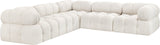 Ames Boucle Fabric Sectional - Modern, Stylish Modular Sofa to Elevate Your Living Space Elegance