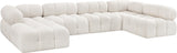 Ames Boucle Fabric Sectional - Modern Modular Elegance for Stylish Living Room Transformations