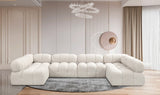 Ames Modern Boucle Fabric Sectional - Elevate Your Living Space with Stylish Modular Design Options