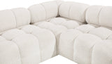 Ames Modern Boucle Fabric Sectional - Elevate Your Living Space with Stylish Modular Design Options