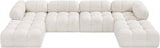 Ames Boucle Fabric Sectional - Modern Modular Design for Stylish Living Spaces and Endless Configurations