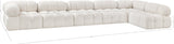 Ames Boucle Fabric Modular Sectional - Modern Sophistication for Your Stylish Living Space