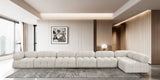 Ames Boucle Fabric Sectional - Modern Modular Design for Stylish Living Spaces and Endless Configurations
