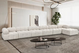 Ames Boucle Fabric Sectional - Modern Modular Design for Stylish Living Spaces and Endless Comfort